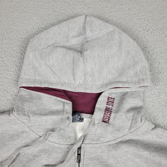 Mississippi State Bulldogs Sweatshirt Mens XL Arch & Logo 3.0 Full Zip Colosseum - Picture 5 of 15